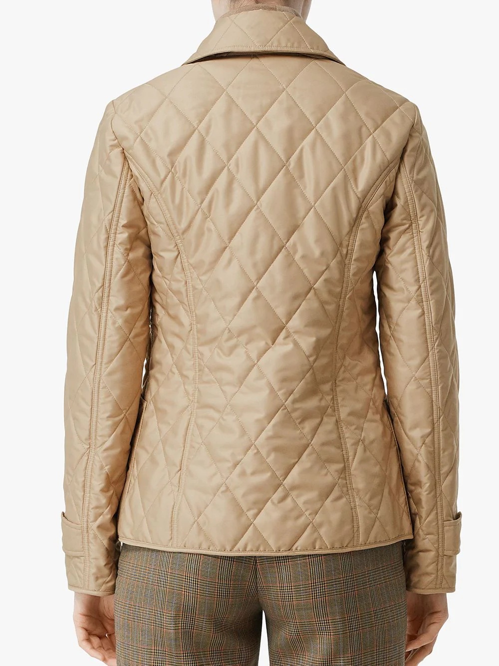 diamond quilted thermoregulated jacket - 4