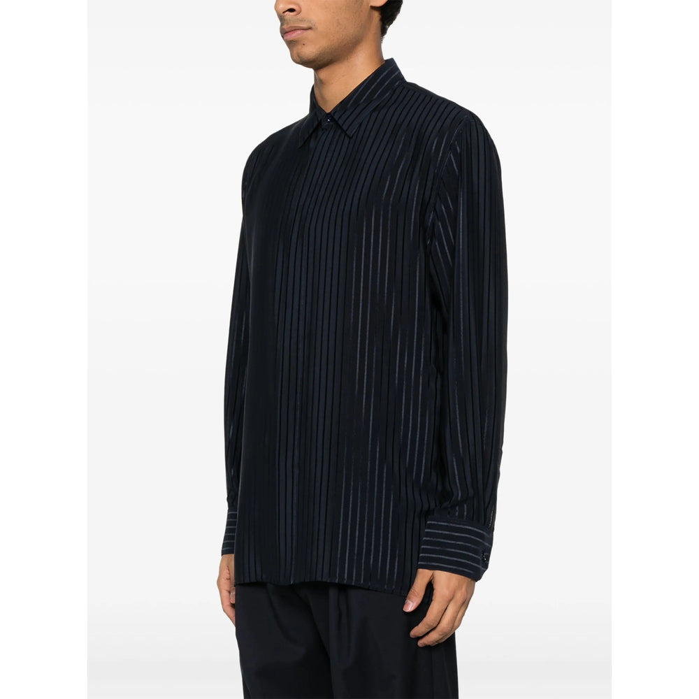 Saint Laurent Blue Shirts Men - 3
