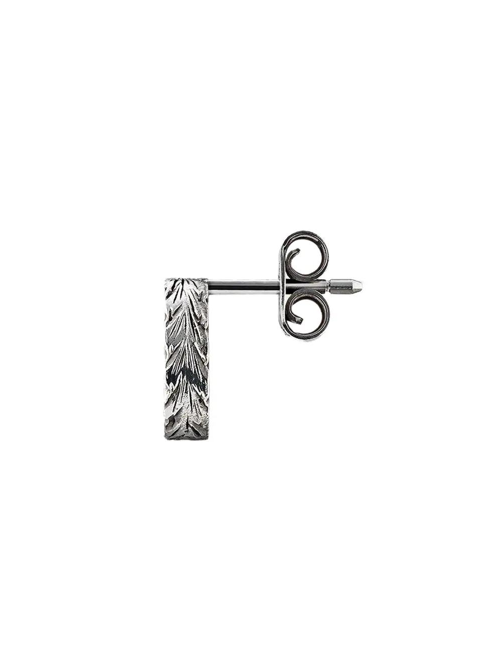 Interlocking G earrings in silver - 2