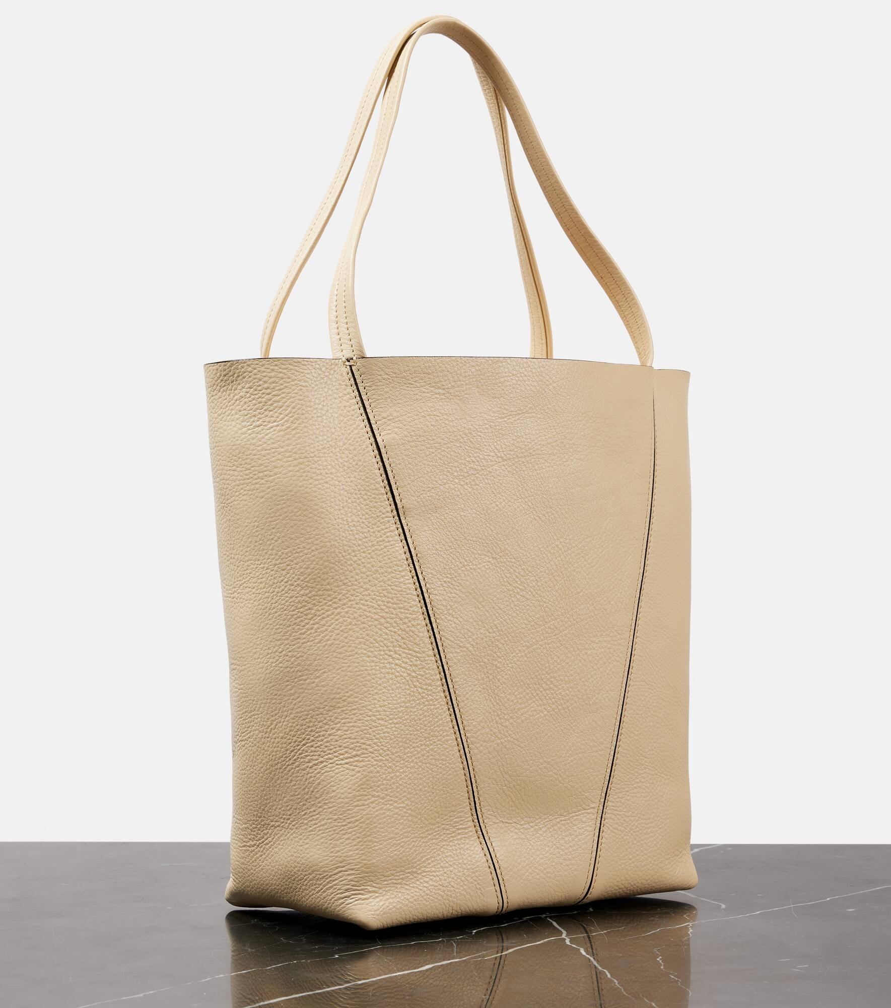 Chloé Spin large leather tote bag - 4