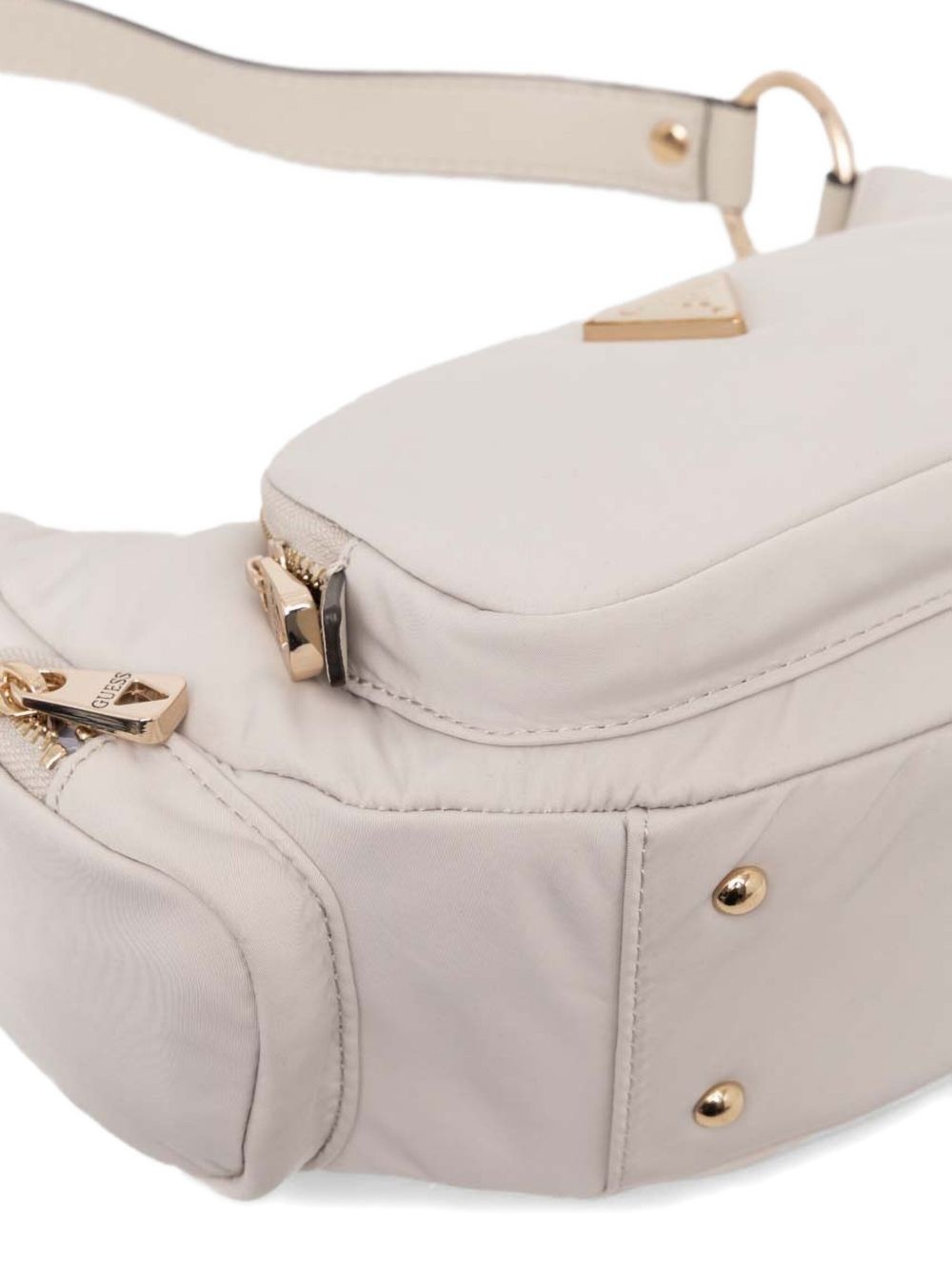 logo-plaque shoulder bag - 5
