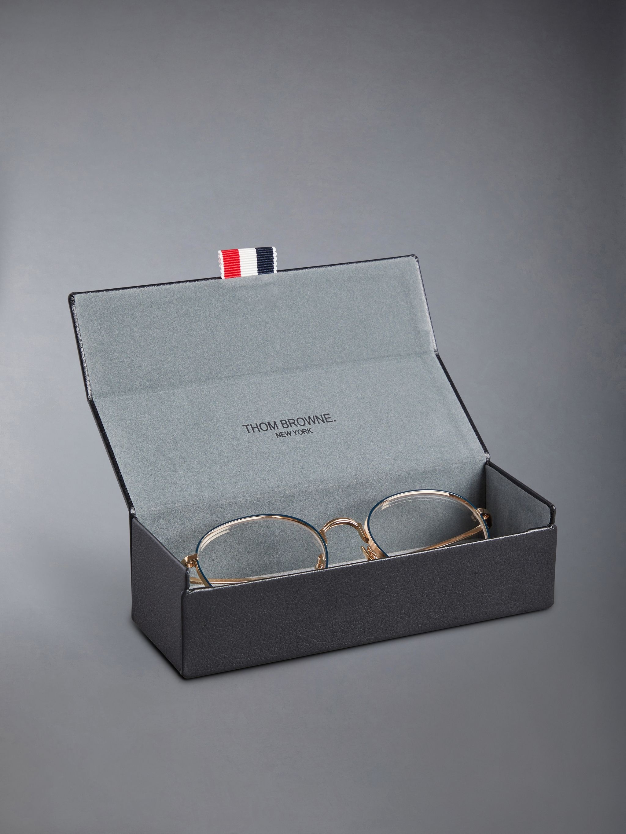 ROUND EYEGLASSES IN ACETATE AND TITANIUM - 6