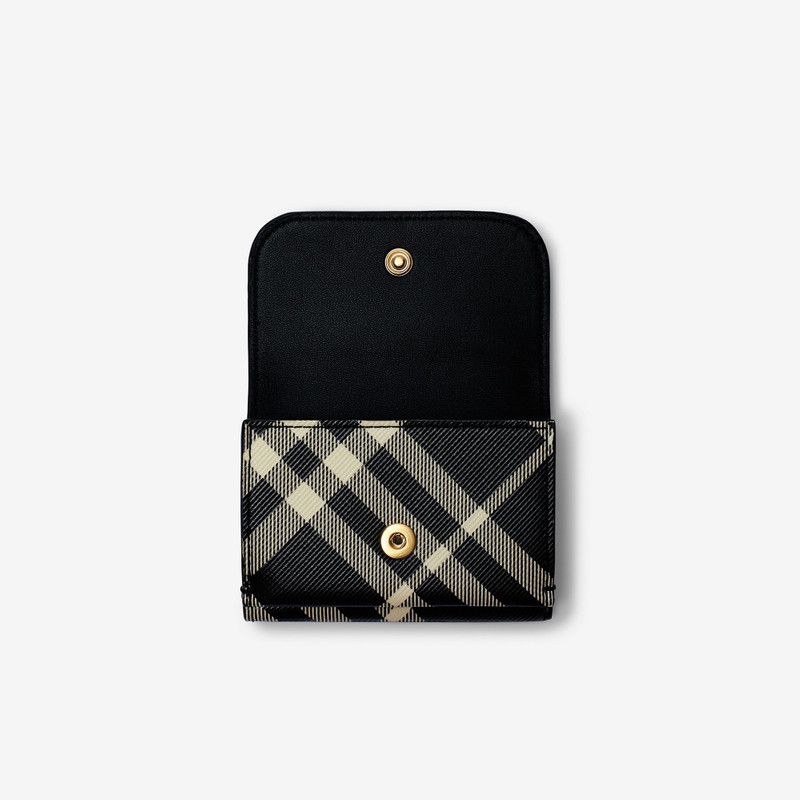 Burberry Check Compact Wallet outlook