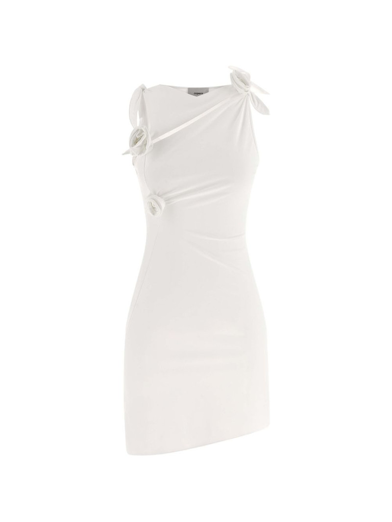 flower asymmetric dress 1