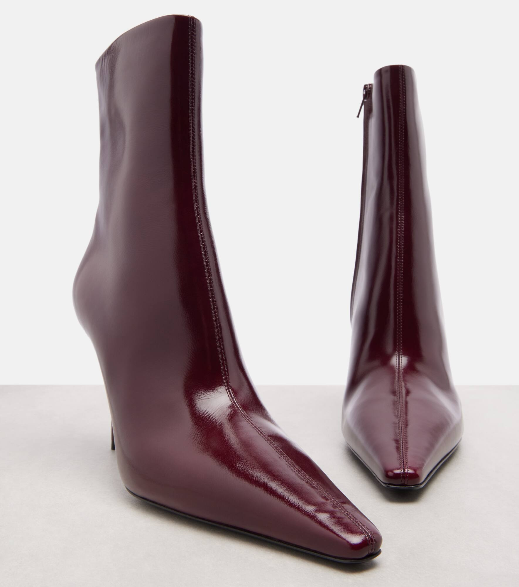 Ashley 90 leather ankle boots - 5
