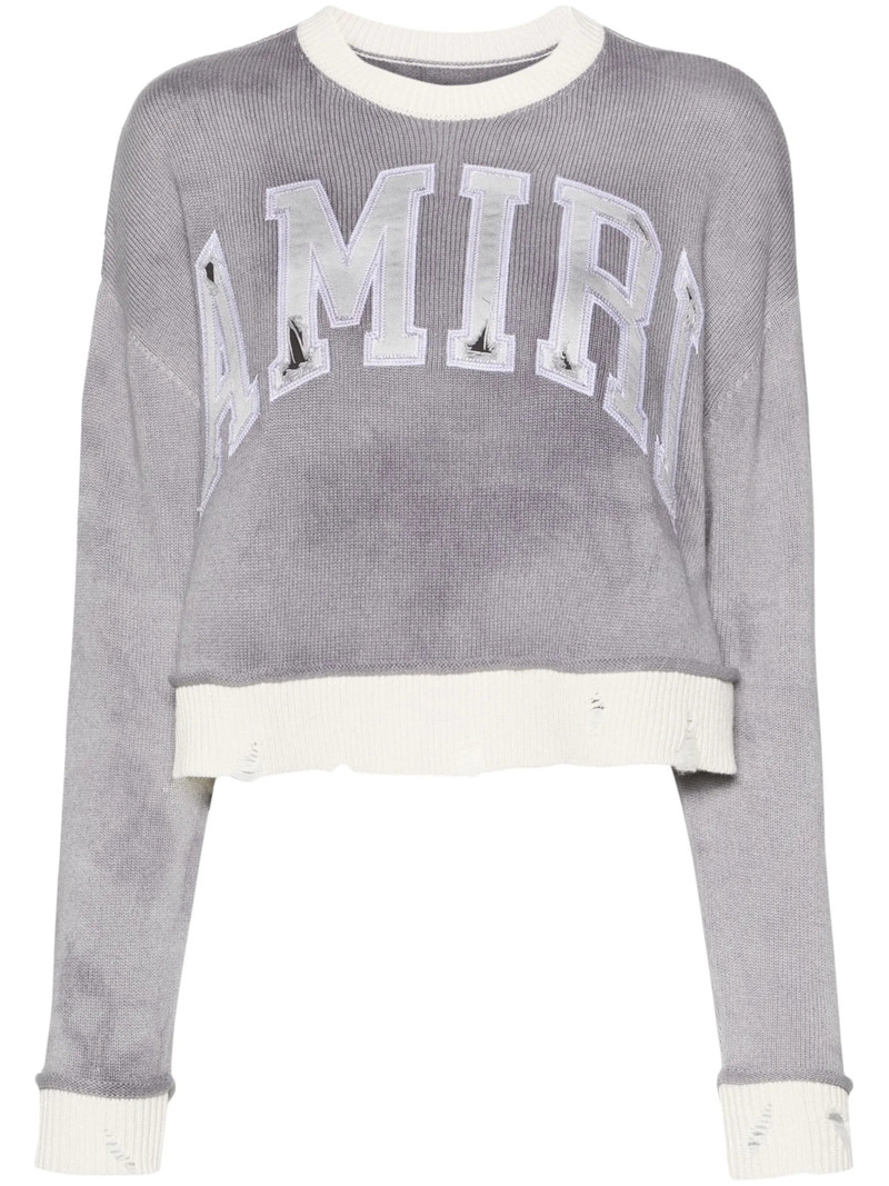 Vintage Cashmere Cropped Jumper 1