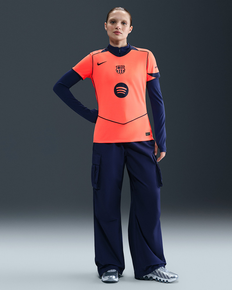 FC Barcelona 2025/26 Stadium Third Women's Nike Dri-FIT Total 90 Soccer Replica Jersey 4