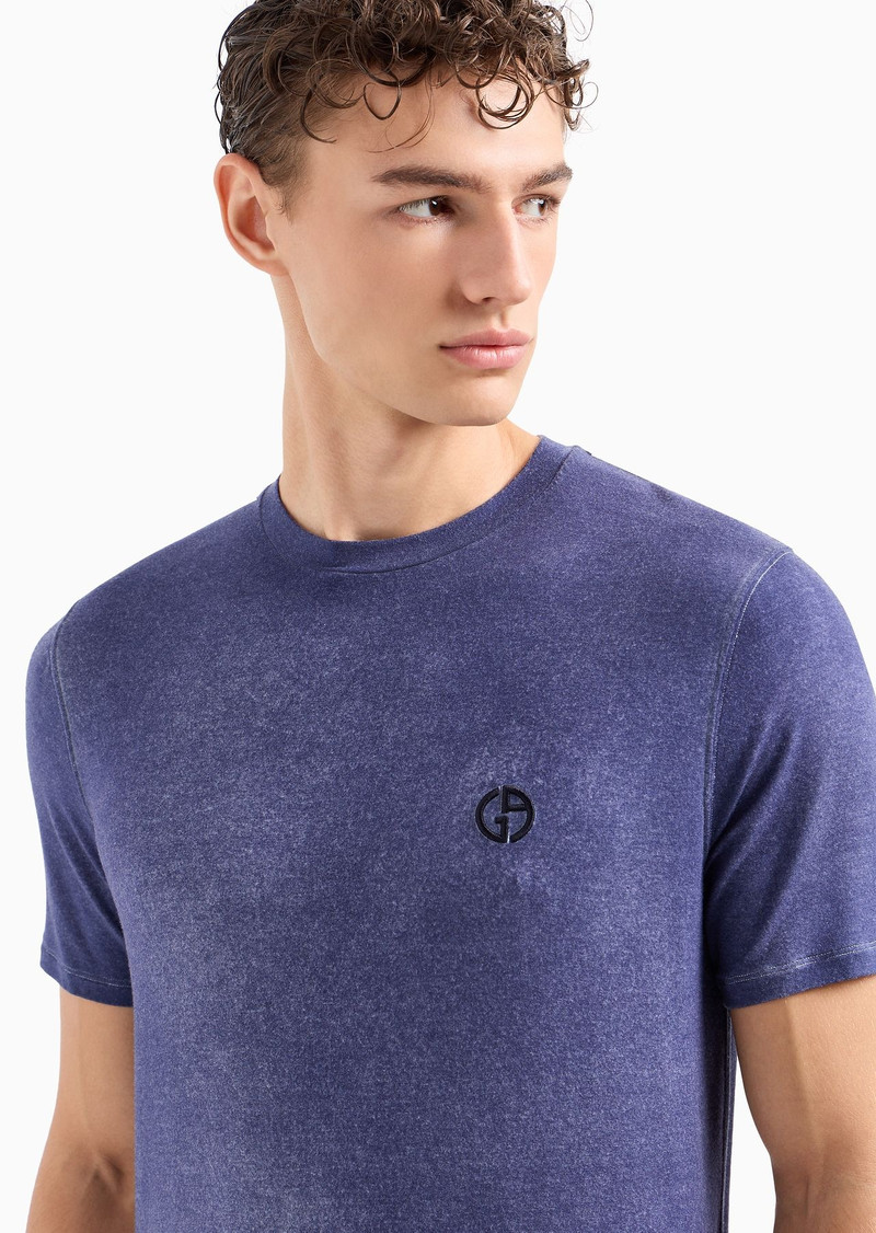 Modal blend jersey crew-neck T-shirt 6