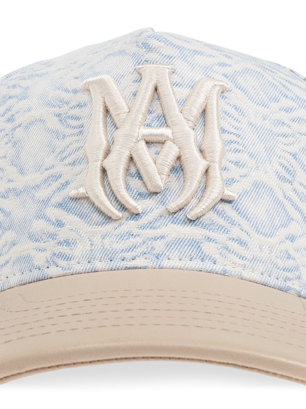 embroidered-logo baseball cap - 3