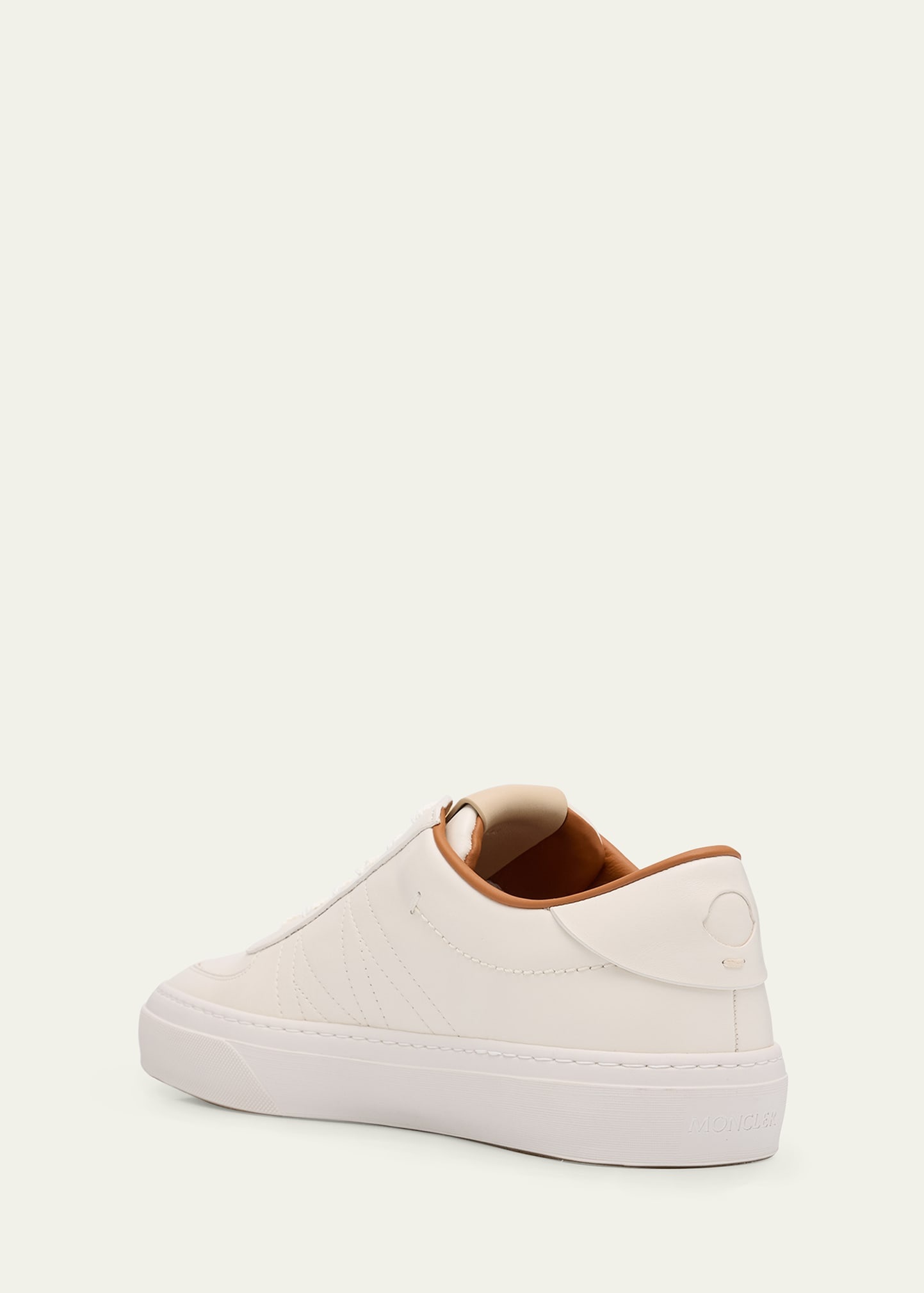 Men's Monclub Calfskin Low-Top Sneakers - 4