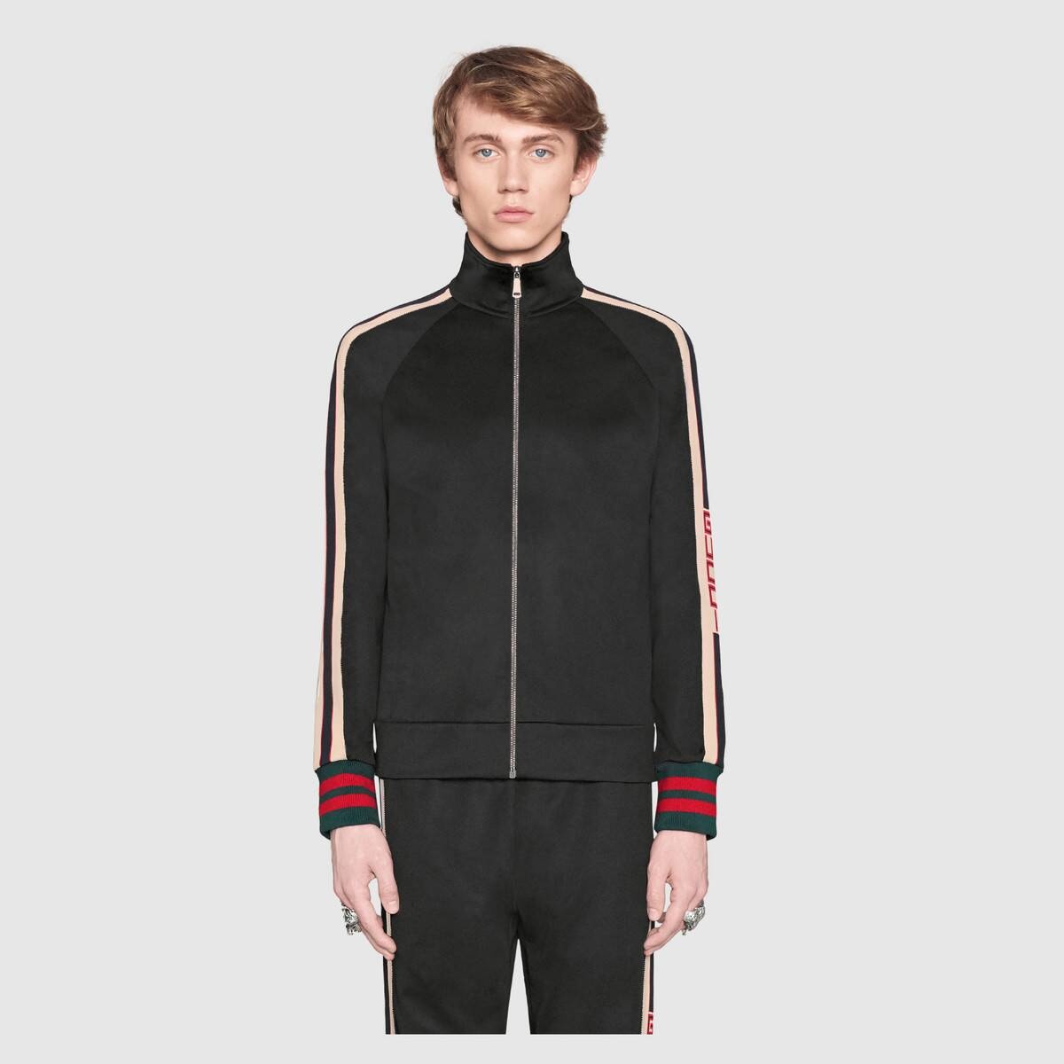 Technical jersey jacket - 4