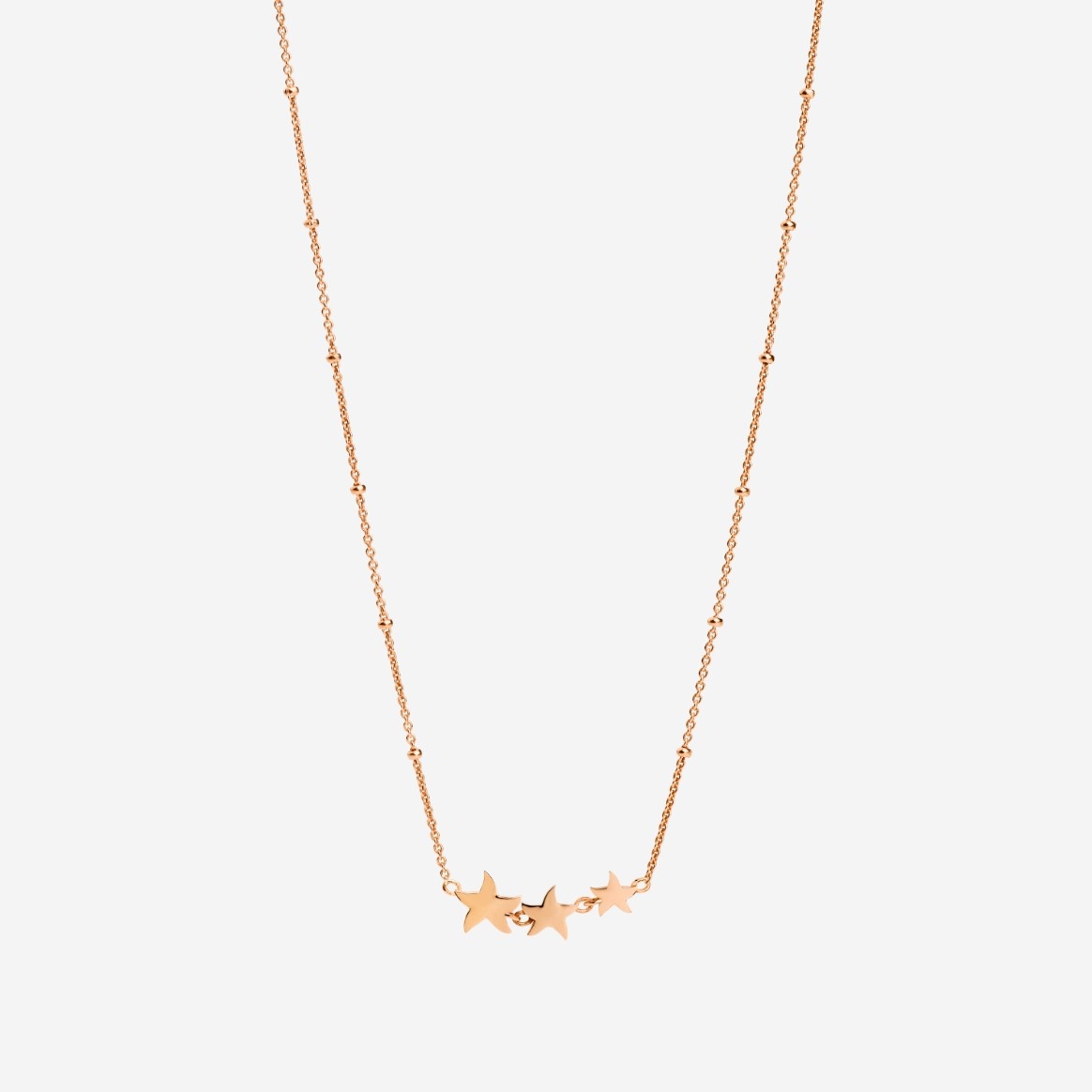 Rose Gold Star Necklace - 2