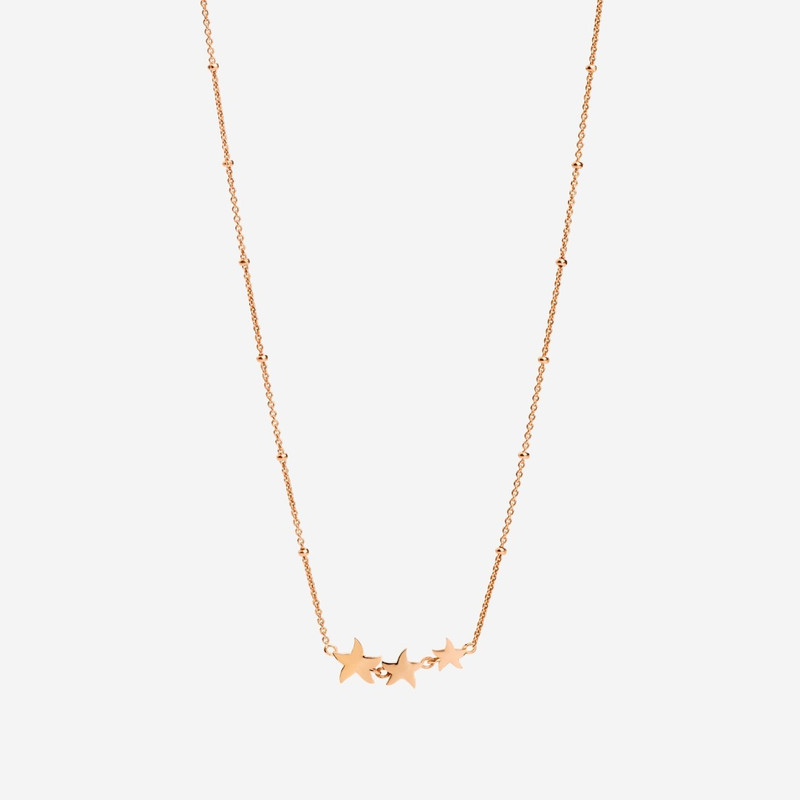 DoDo Rose Gold Star Necklace outlook