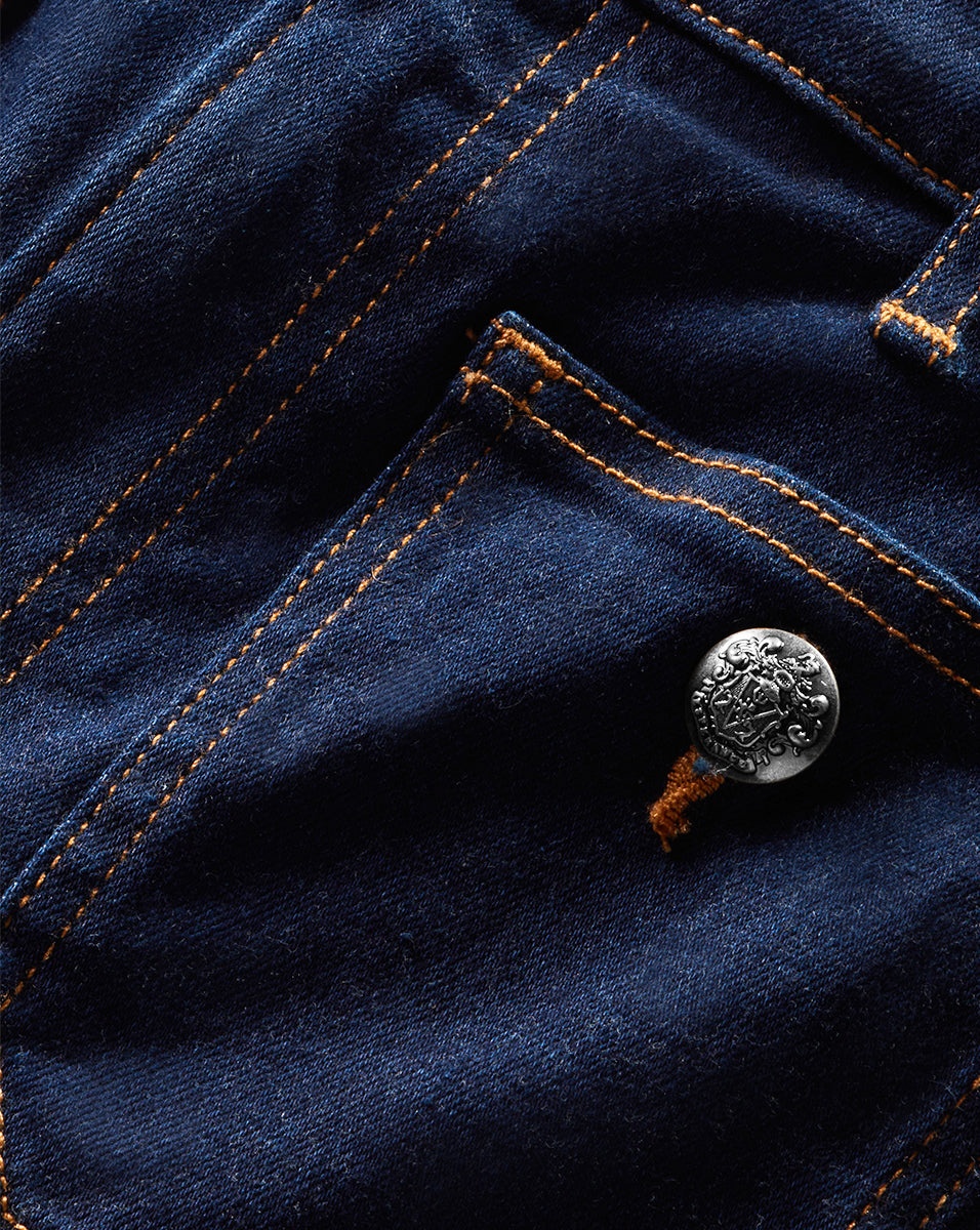 CARSON KICK-FLARE JEAN | PATCH POCKETS - 5