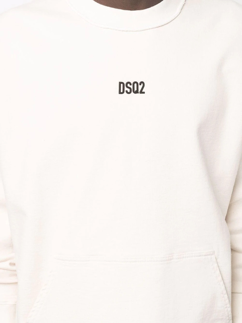logo crew-neck sweatshirt 5