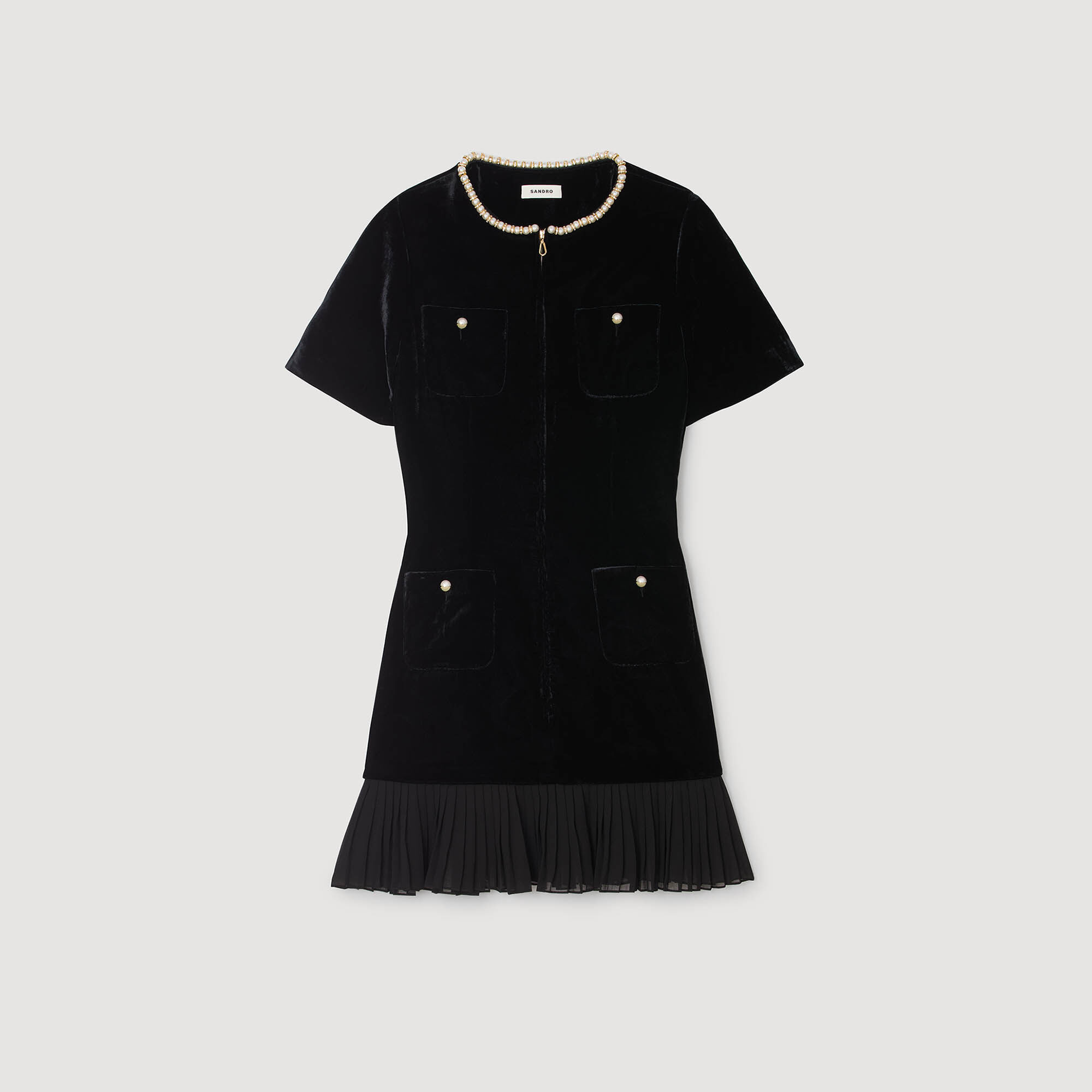 MINI VELVET DRESS - 6