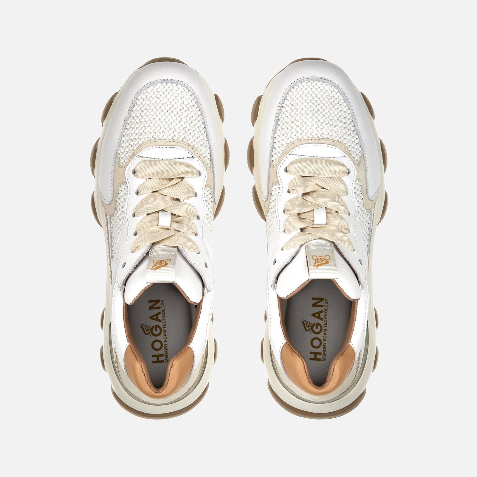 Hogan Hyperactive White Ivory Beige - 4
