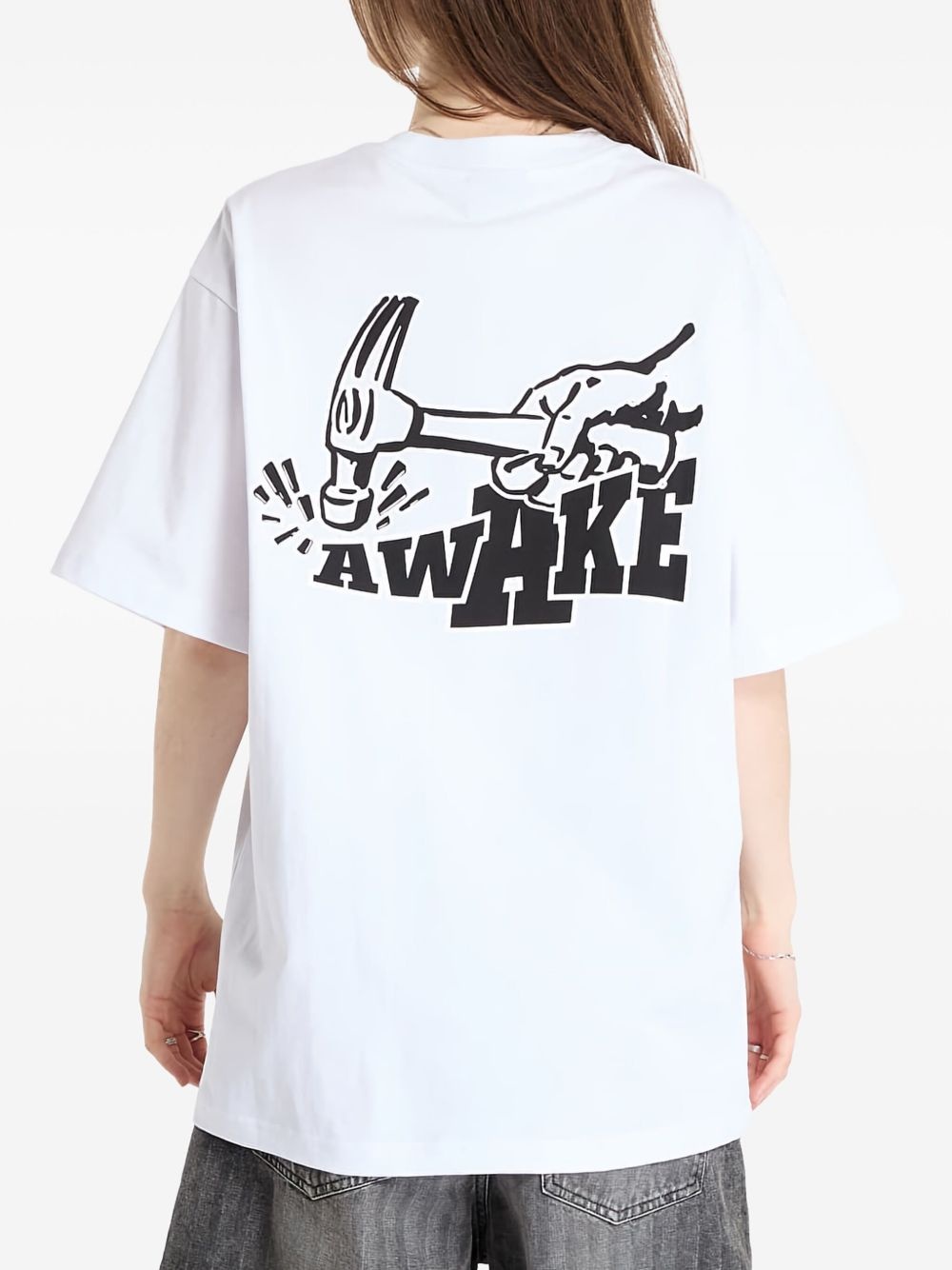 graphic-print t-shirt - 4