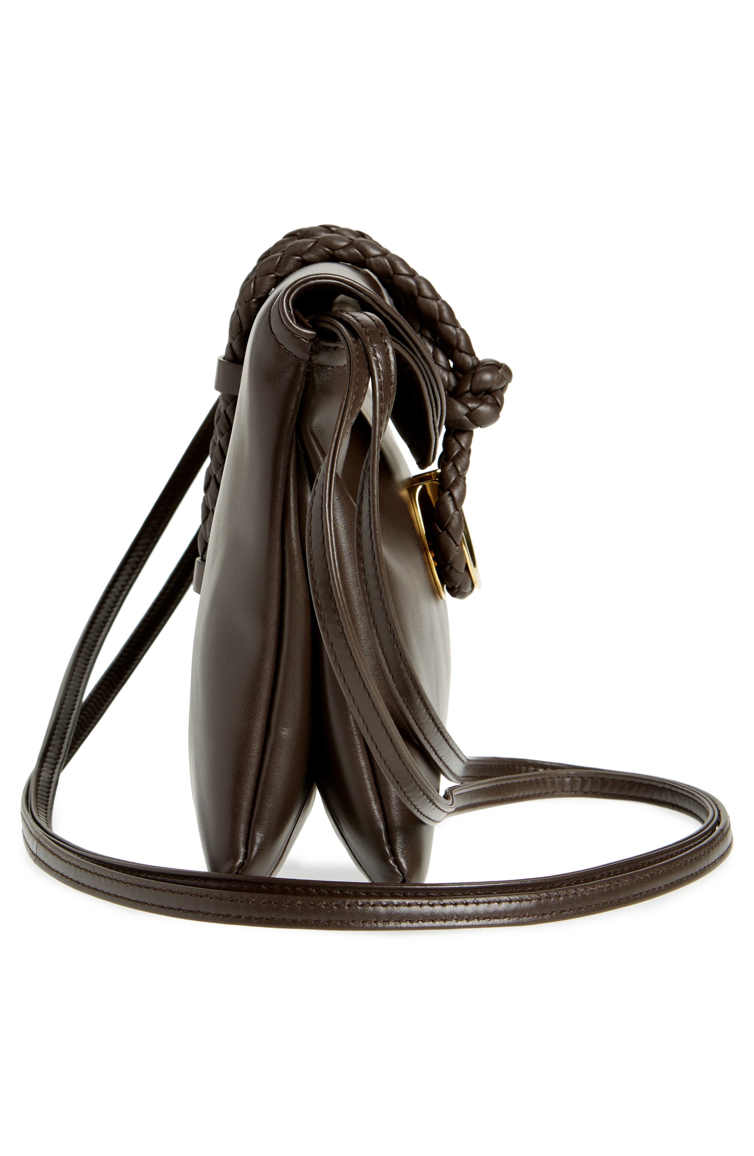 Bottega Veneta Small Liberta Leather Shoulder Bag in 2190 Fondant-M Brass at Nordstrom - 6