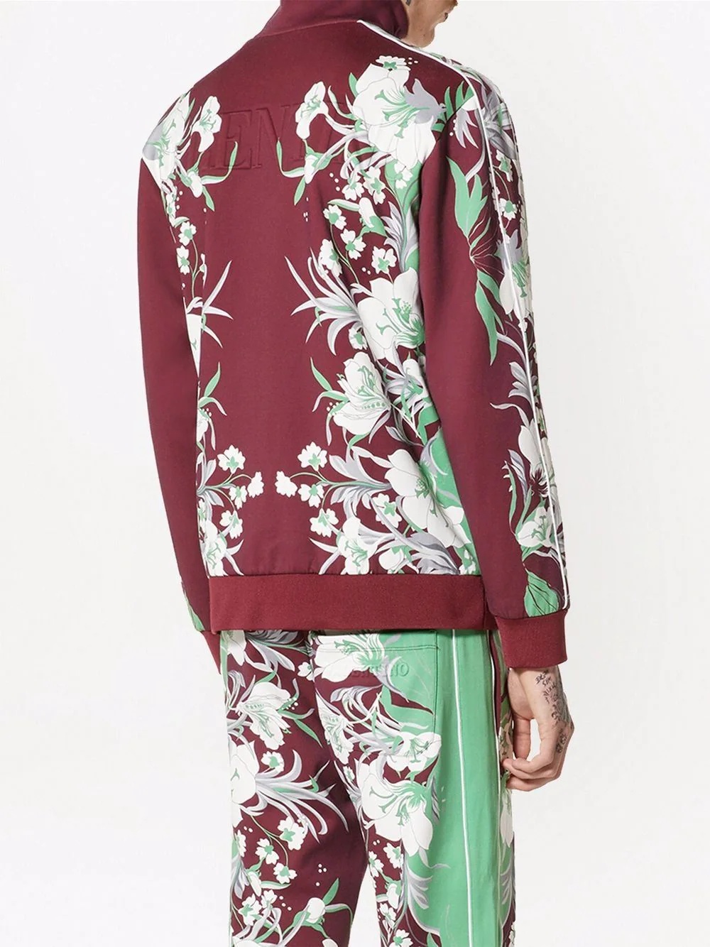 graphic-print zip-fastening jacket - 4