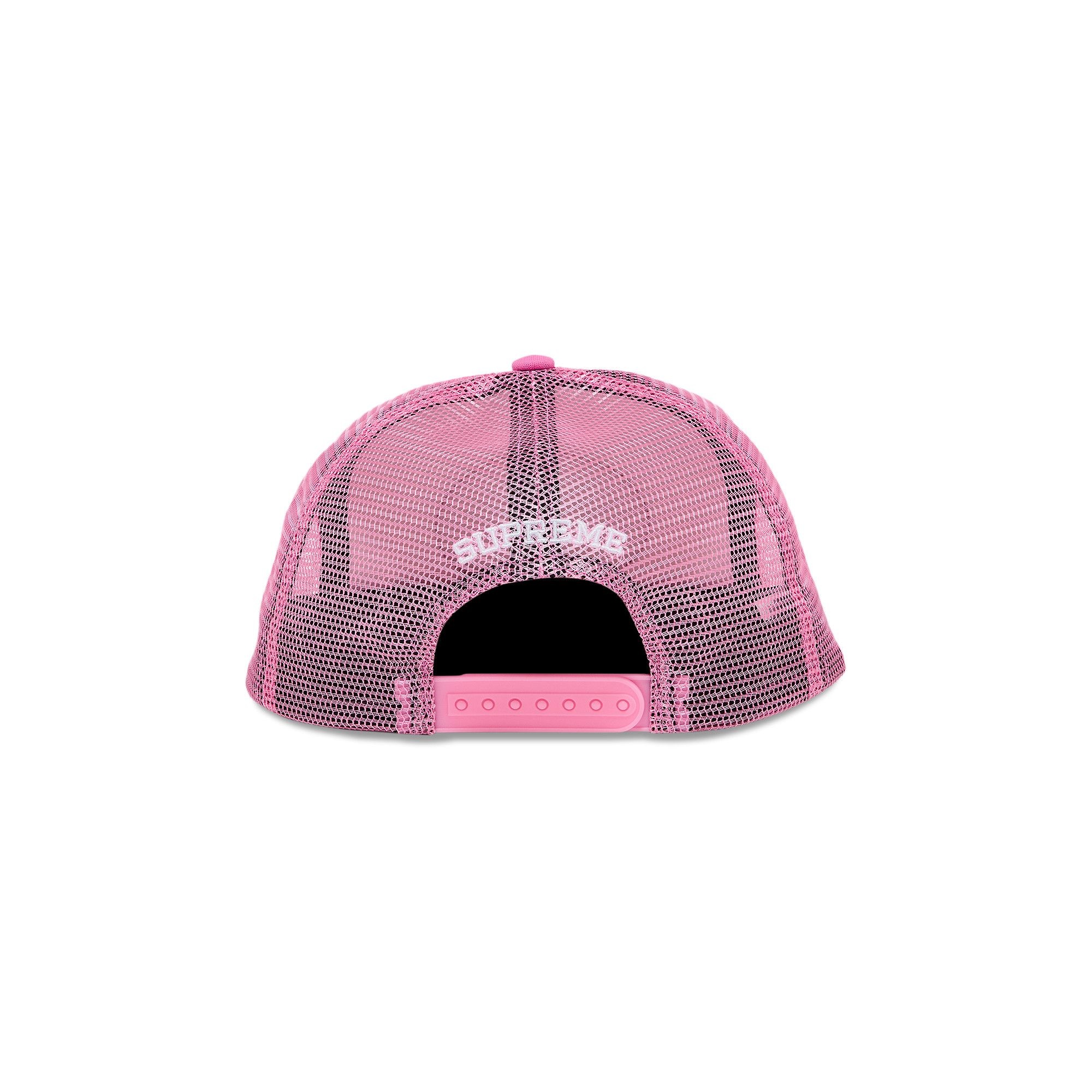 Supreme Authorized Mesh Back 5-Panel 'Pink' - 4