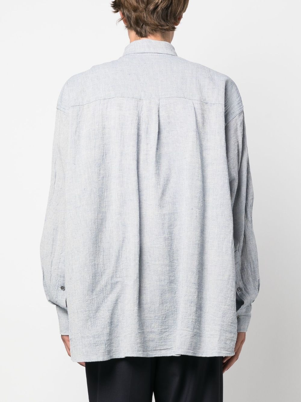 long-sleeve buttoned shirt - 4
