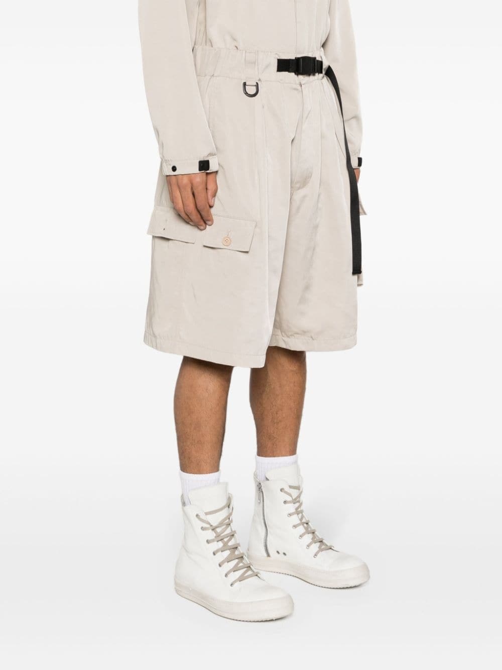 x Adidas twill cargo shorts - 4