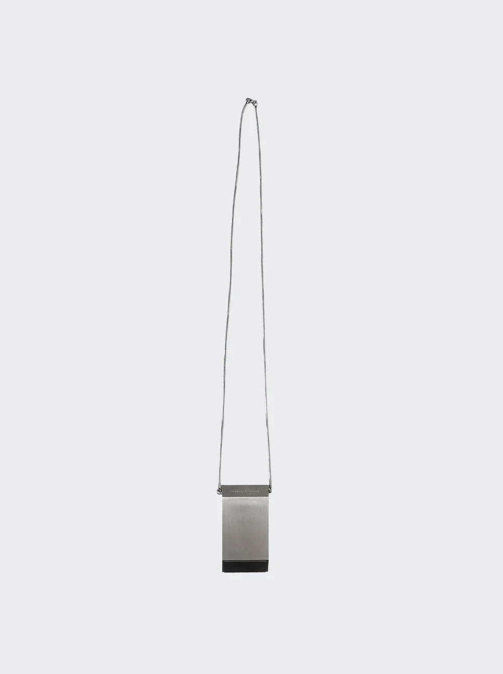 Portable Ashtray Necklace Palladium - 1