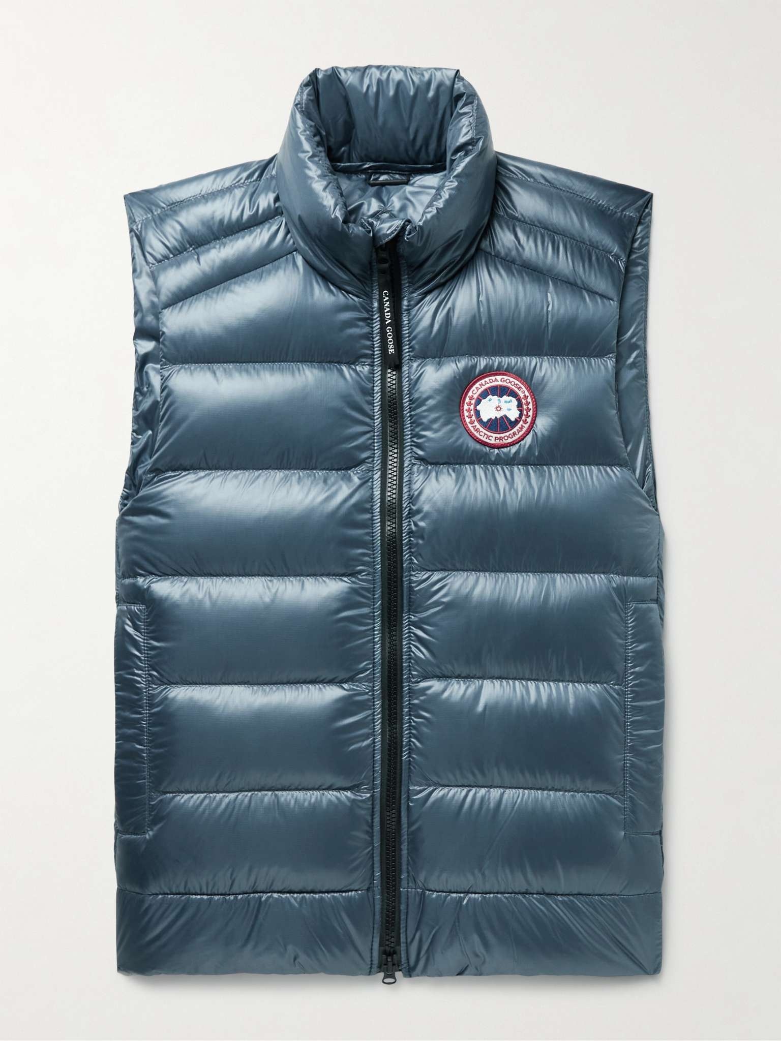 Crofton Slim-Fit Quilted Recycled Nylon-Ripstop Down Gilet - 1