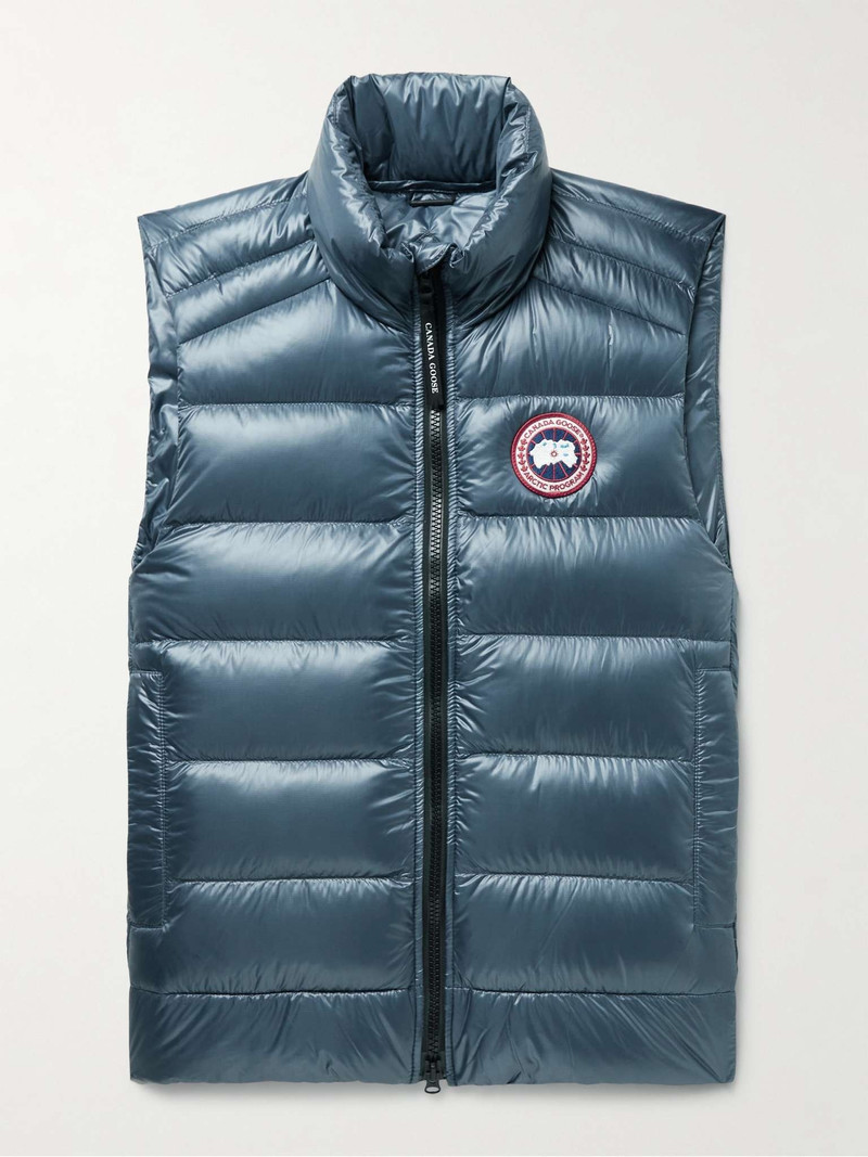 Crofton Slim-Fit Quilted Recycled Nylon-Ripstop Down Gilet 1