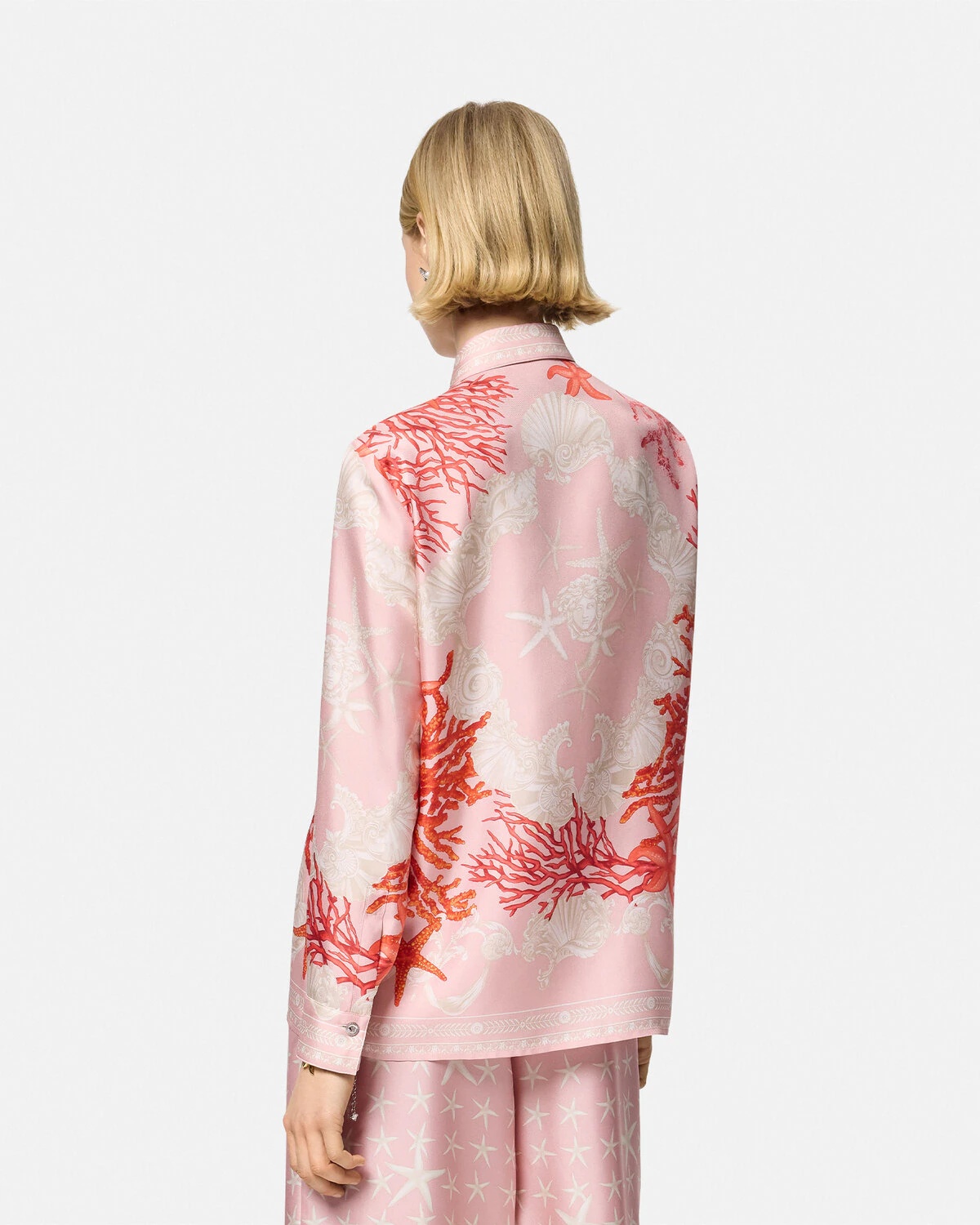 Barocco Sea Silk Shirt - 5