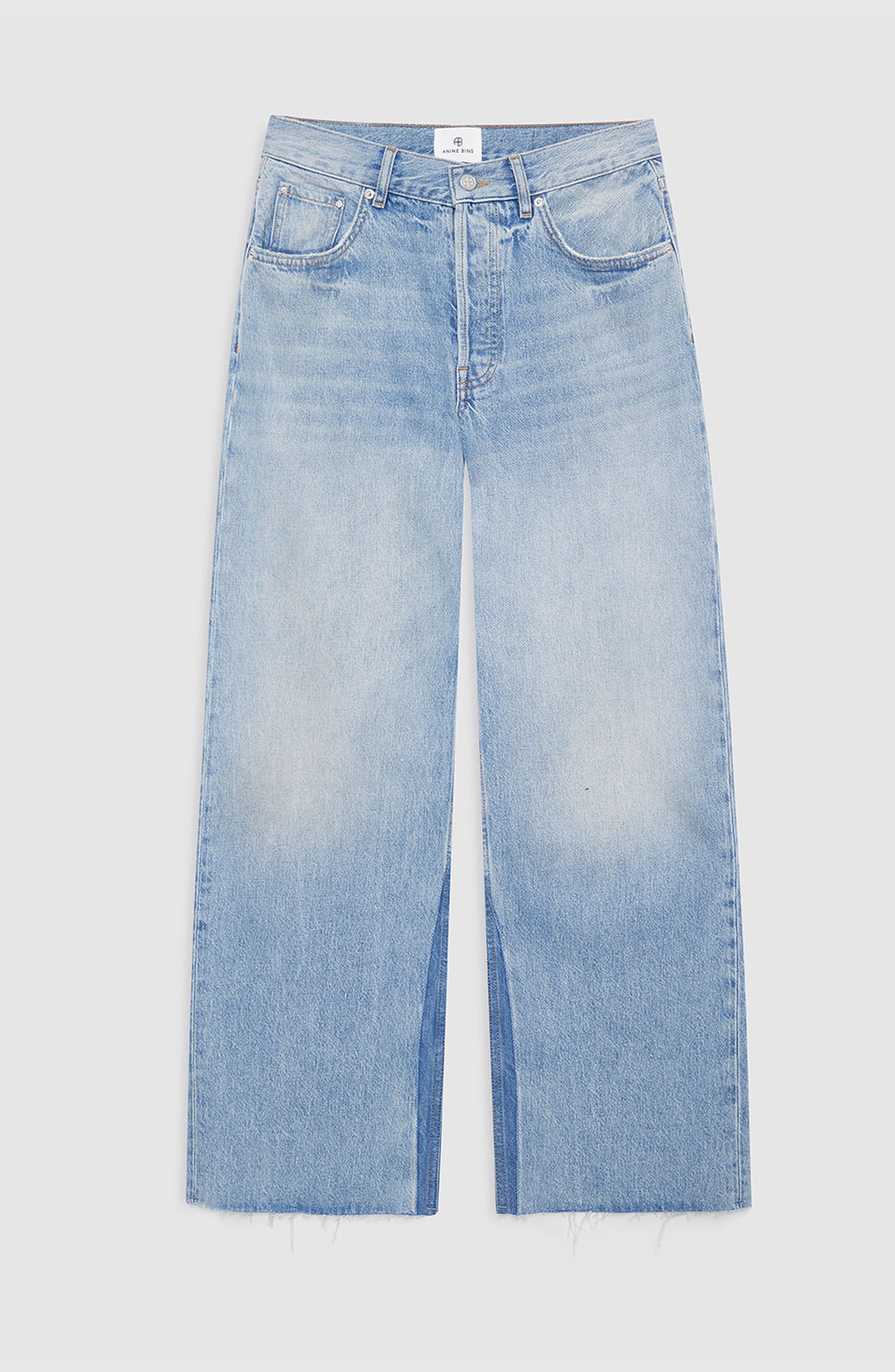 ANINE BING Manon Jean in Tux Blue at Nordstrom - 7