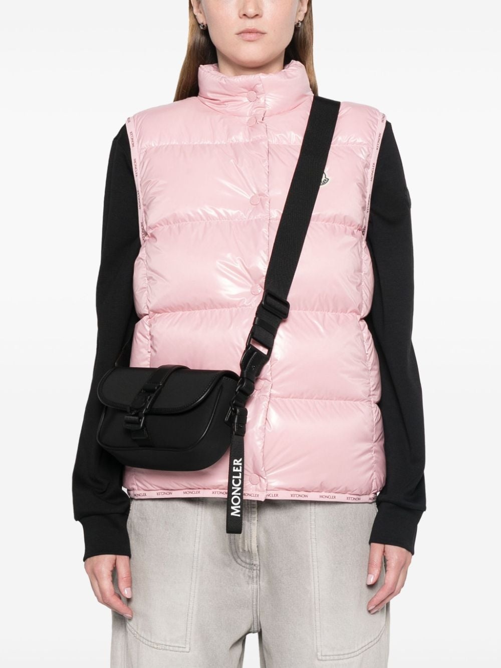logo-print crossbody bag - 2