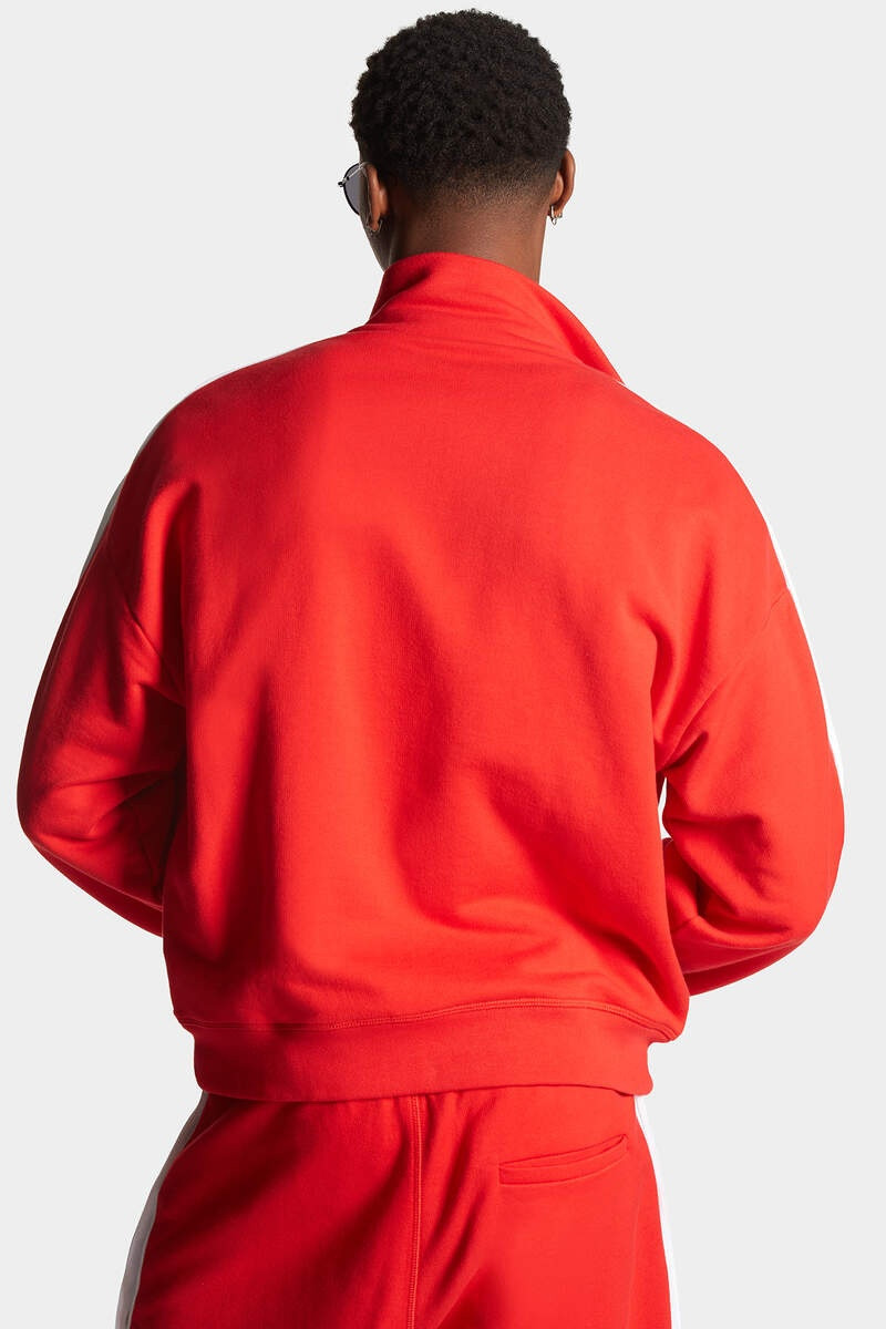 BURBS FIT ZIP SWEATSHIRT 4