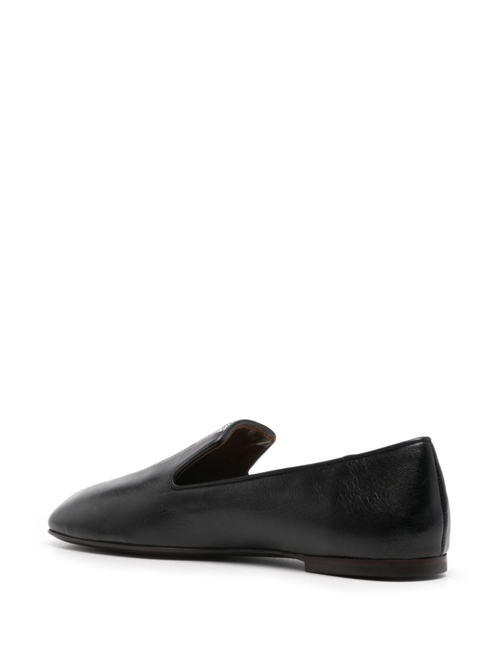 crystal-embellished loafers - 3