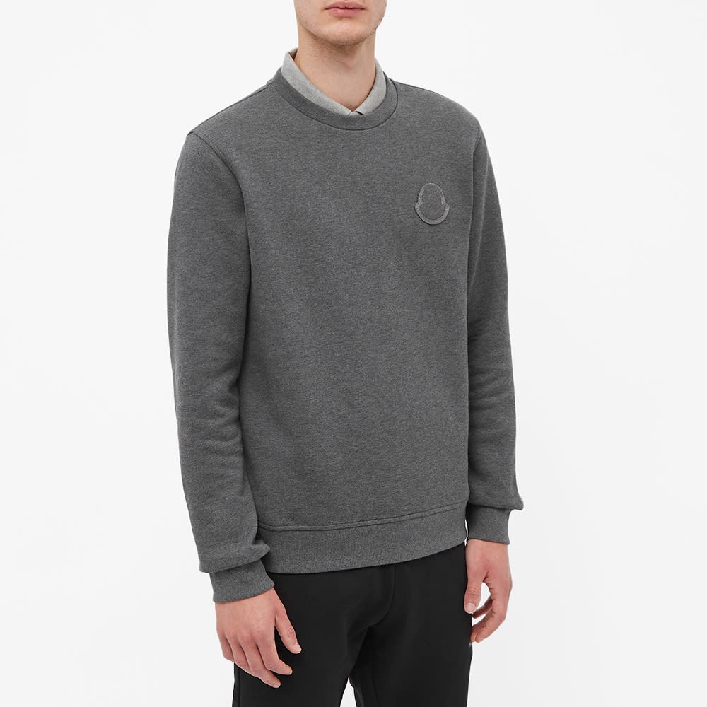 Moncler Outline Logo Crew Sweat - 5