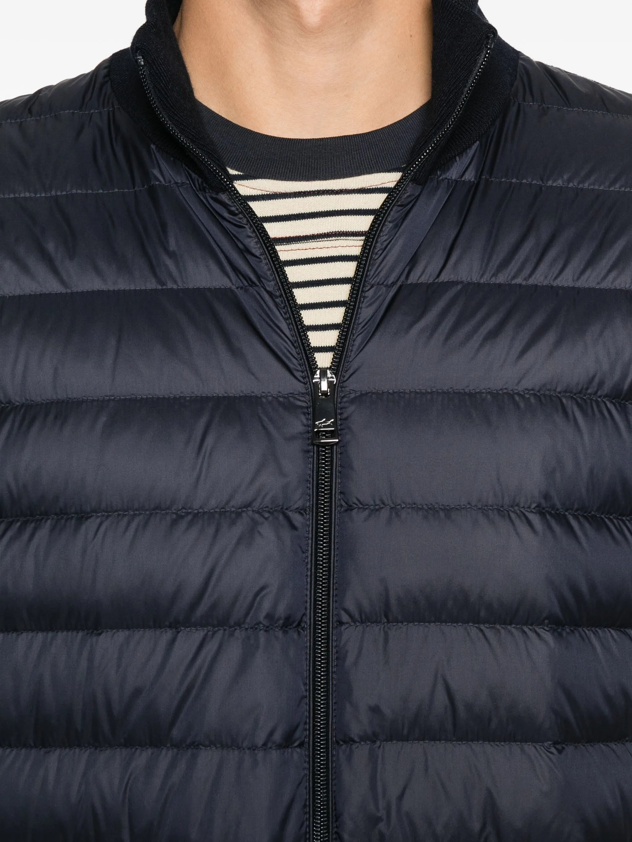 Paul & Shark Quilted Wool-sleeve Jacket - 5