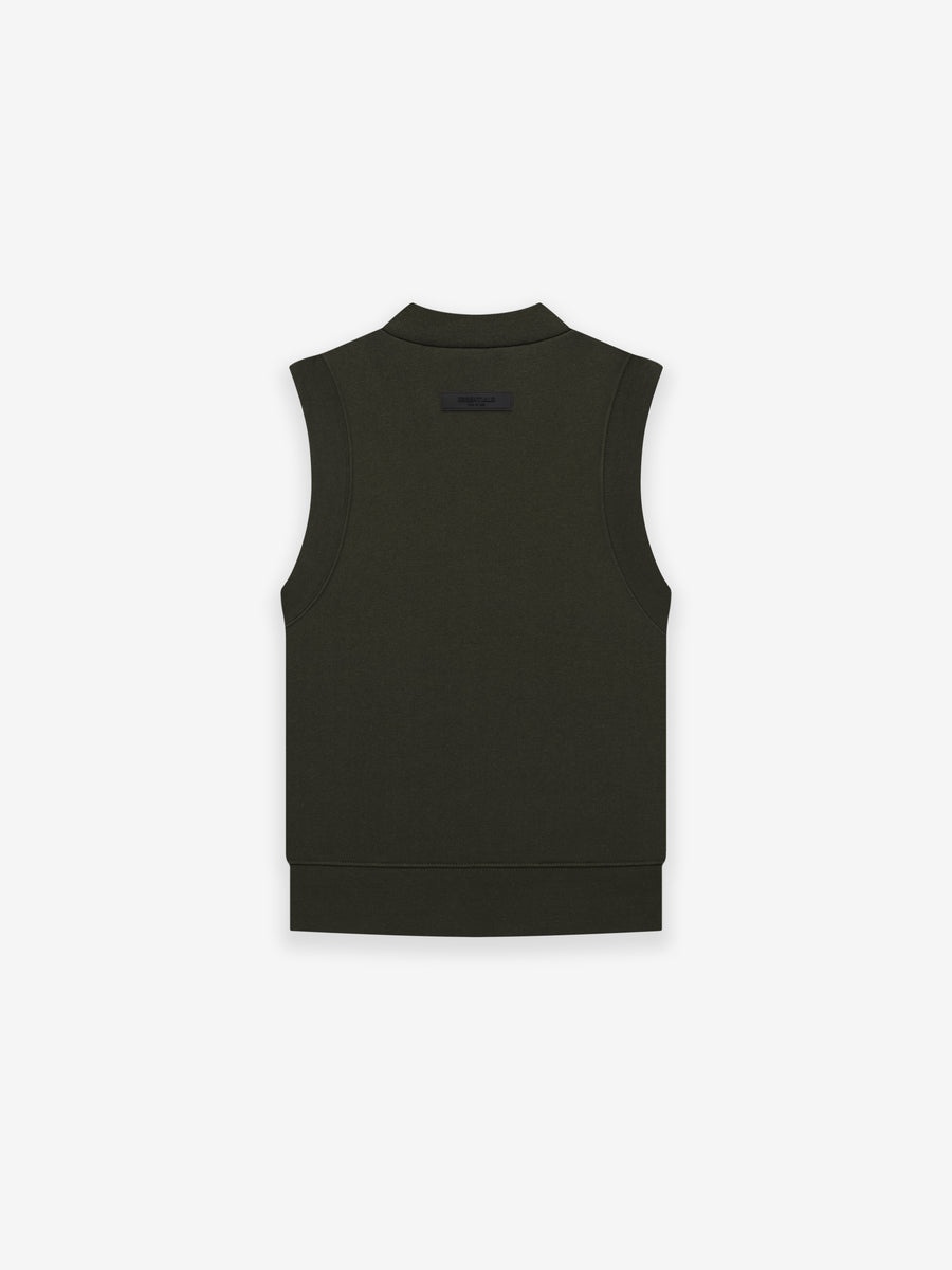 Womens Pullover V-Neck Vest - 2