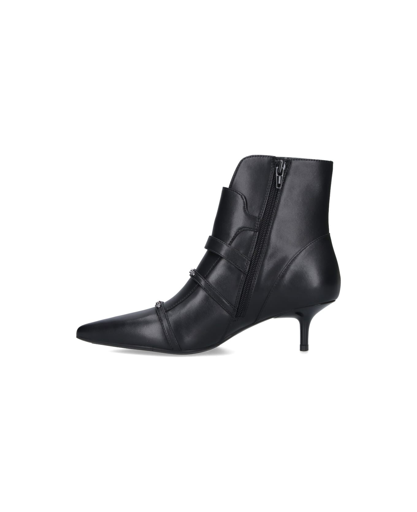 Ankle Boots With Buckle - 3