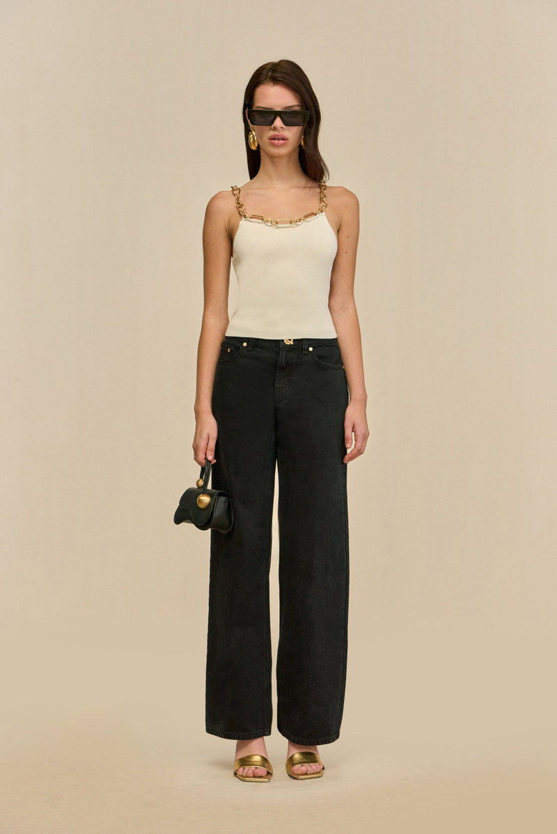 Cult Gaia KASSANDRA KNIT TOP outlook