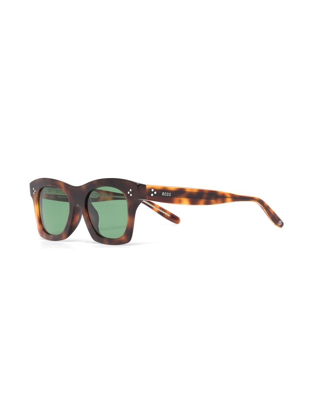 Martini Tabacco square-frame sunglasses - 2