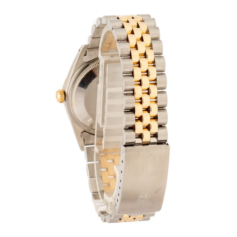 Rolex Date Ref 15053 Champagne Doorstop Dial - 3