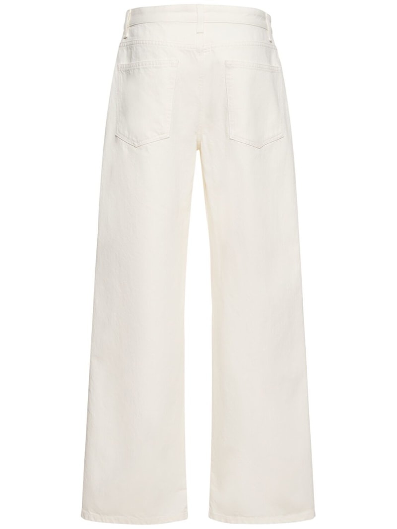 Eglitta wide cotton denim jeans - 3