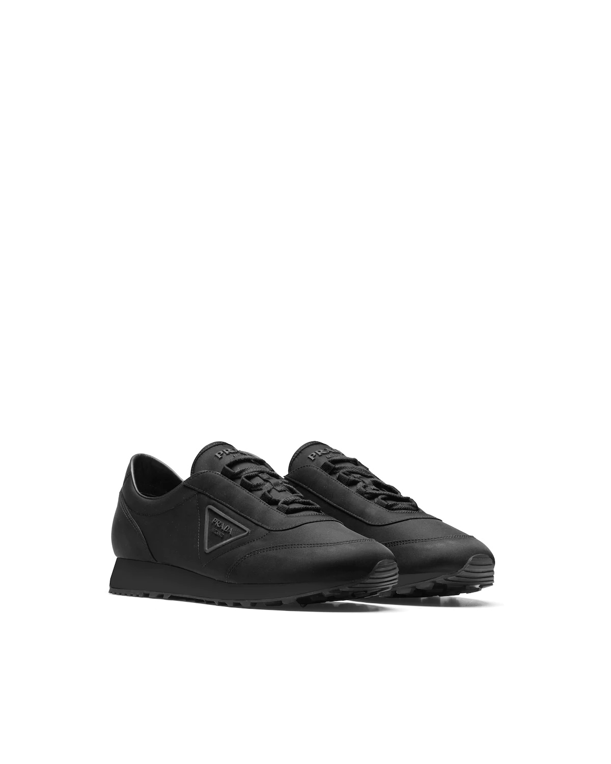 Nylon gabardine sneakers - 1