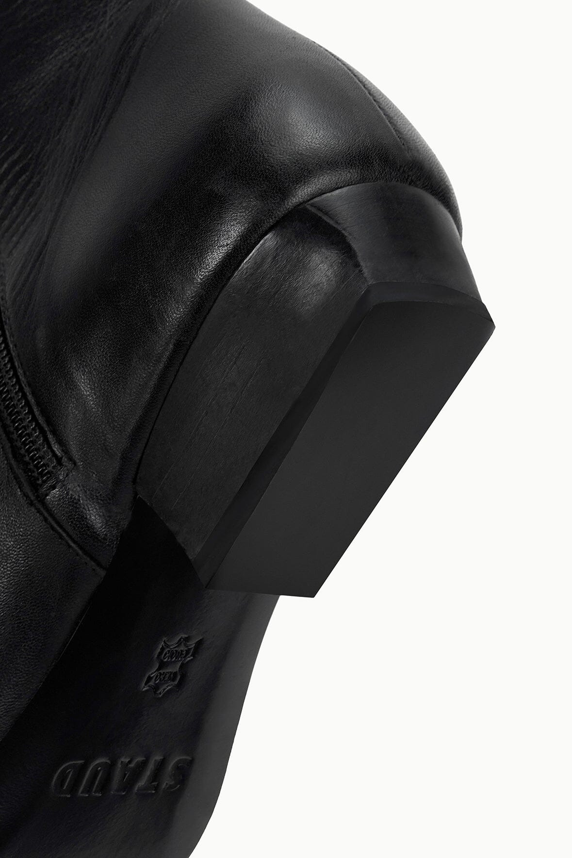STAUD WALLY FLAT ANKLE BOOT BLACK - 8
