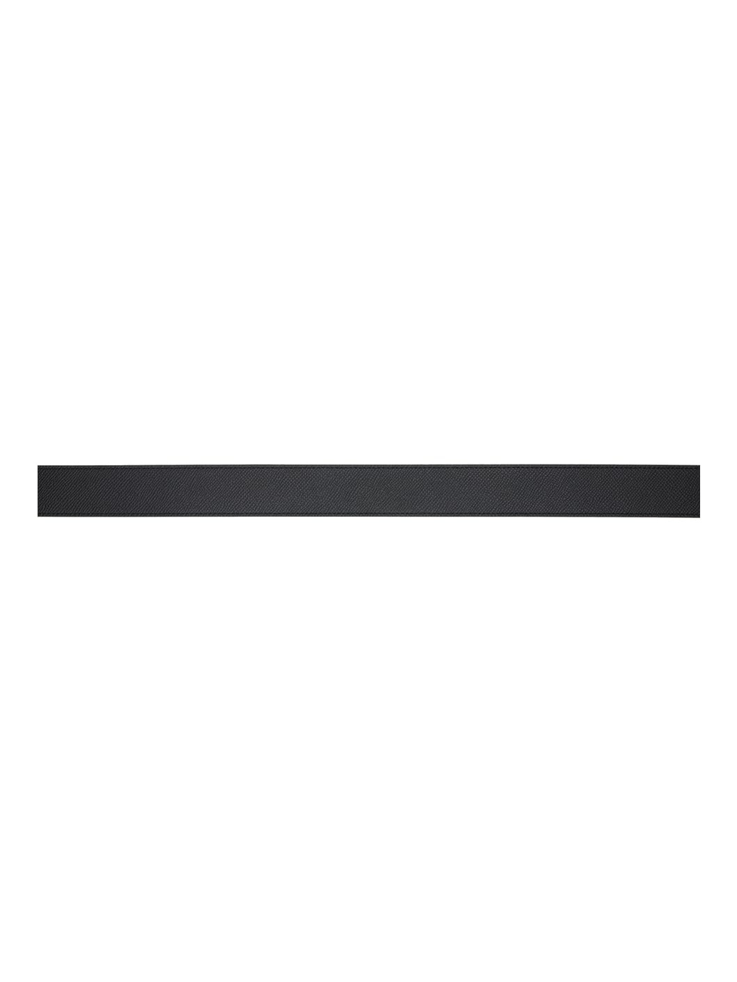Reversible Black & Navy Gancini Belt - 2