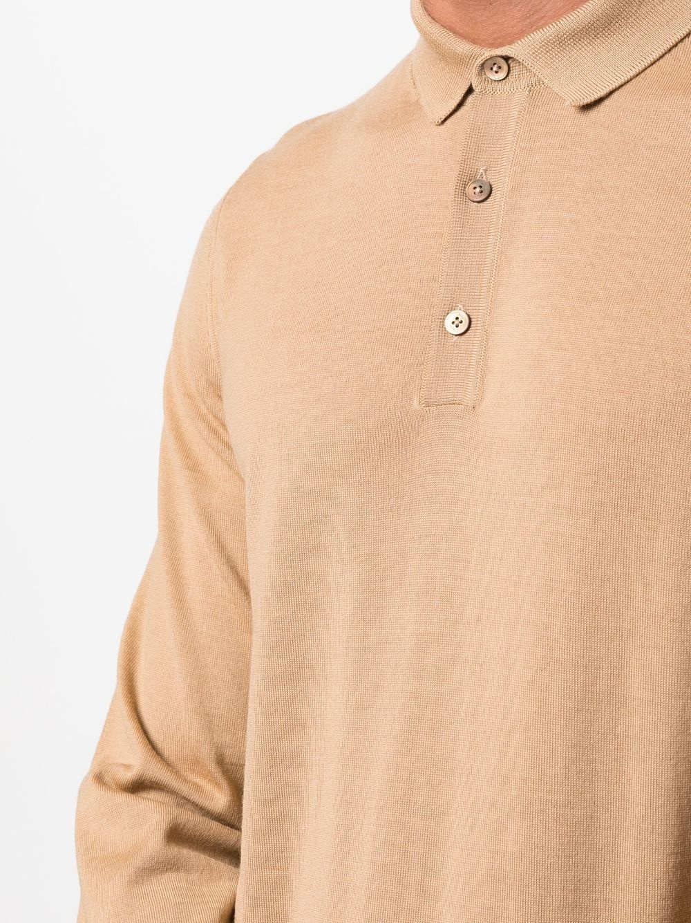 long-sleeve polo shirt - 5