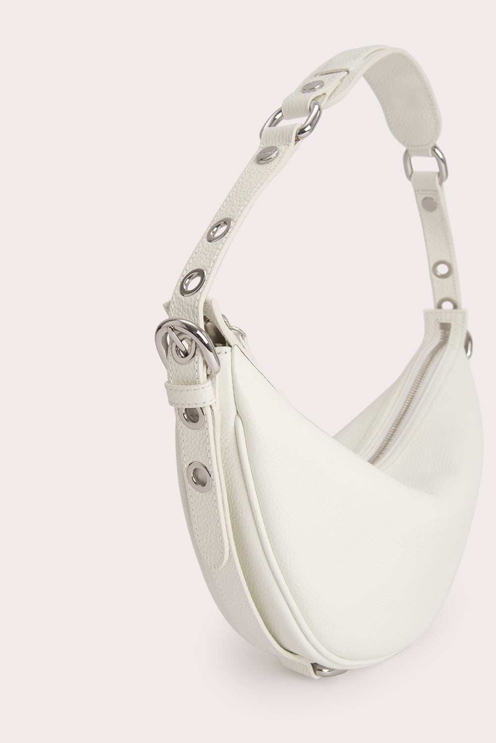 Gib White Small Grain Calf Leather - 3