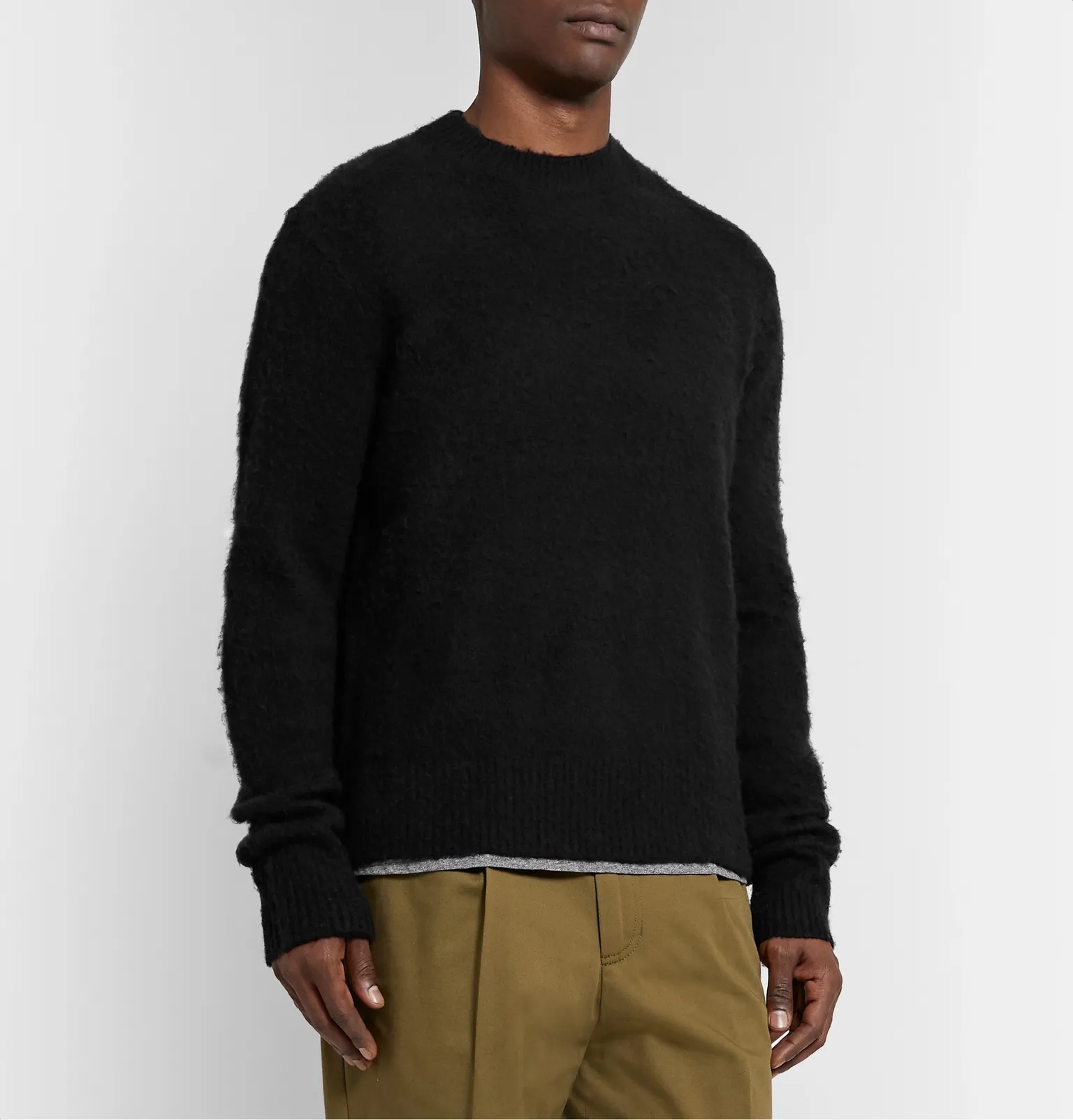 Wool and Cashmere-Blend Sweater - 4