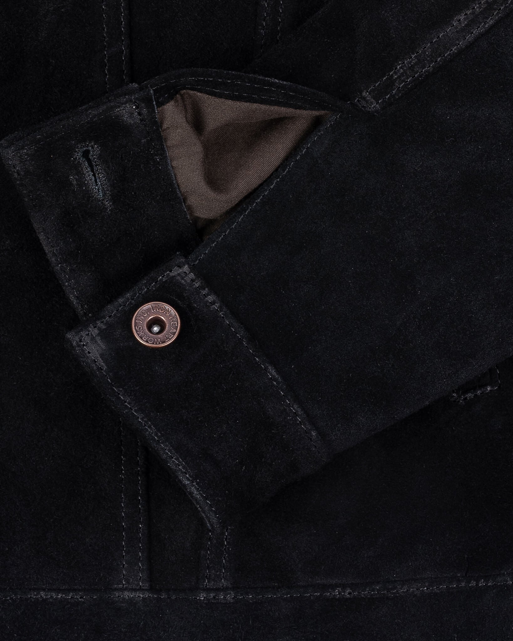 IHJ-49-BLK Split Steer Modified Type III Jacket - Black - 13